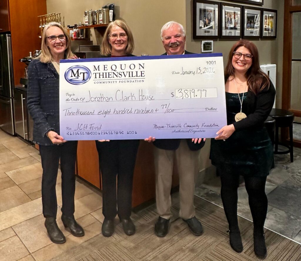 MTCF Supports Historic Preservation and Education at the Jonathan Clark House